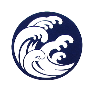 波・麿紋Ｔシャツ 日本製